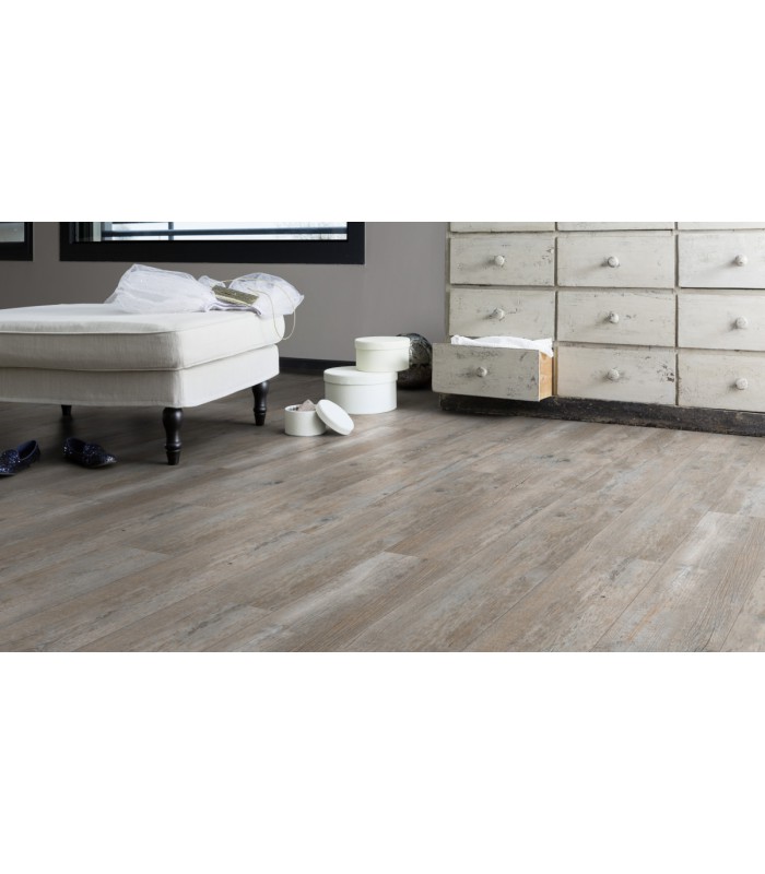 Lame PVC sol Creation 40 à coller Ranch - 184 mm x 1219 mm