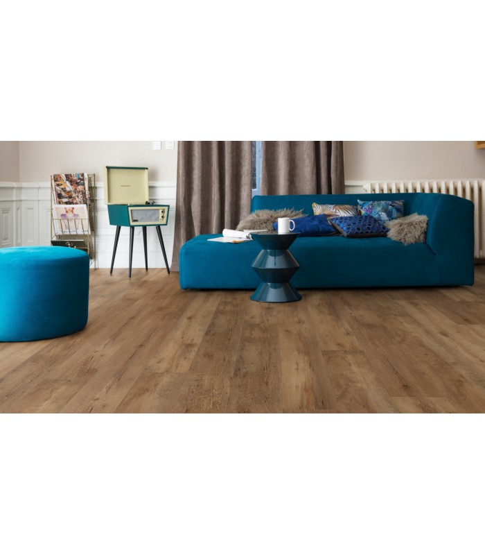 Lame PVC sol Creation 40 à coller Rustic Oak - 184 mm x 1219 mm