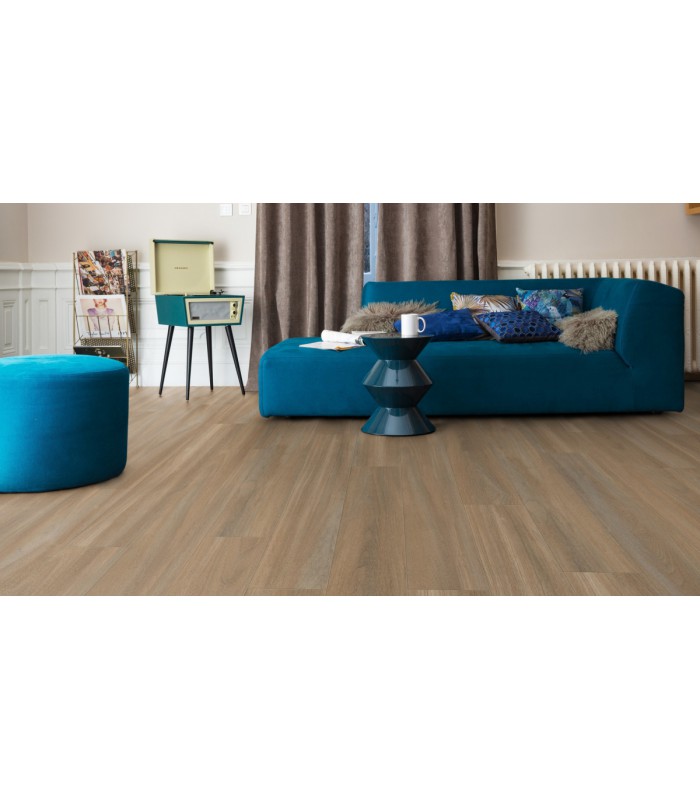 Lame PVC sol Creation 40 à coller Bostonian Oak - 184 mm x 1219 mm