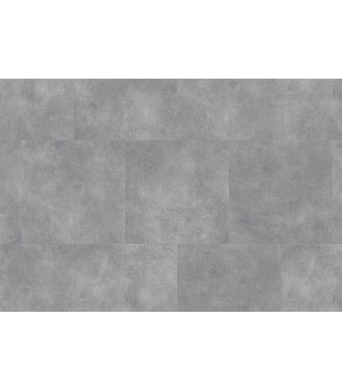 Dalle PVC sol Creation 40 à coller Bloom Uni Grey - 610 mm x 610 mm