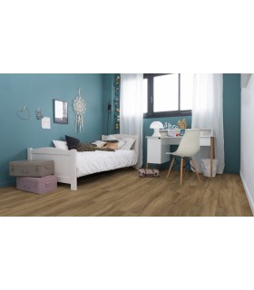 Dalle PVC sol Creation 55 à coller Bloom Uni Grey - 610 mm X 610 mm