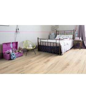 Lame PVC sol Creation 55 à coller Cedar pure - 230 mm x 1500 mm