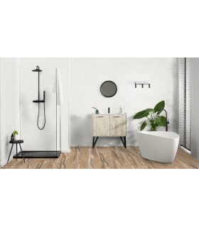 Lame PVC sol Creation 55 à coller - Palissandro Beige - 230 mm x 1500 mm