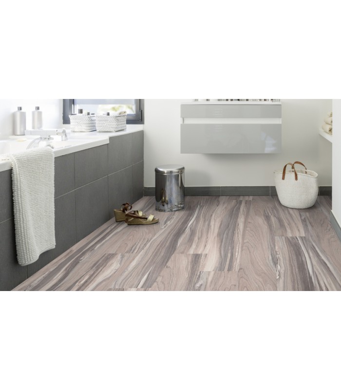 Lame PVC sol Creation 55 à coller - Palissandro Grey - 230 mm x 1500 mm