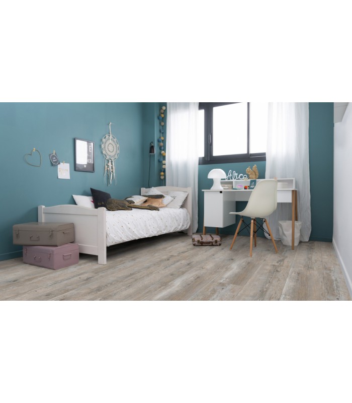 Lame PVC sol Creation 55 à coller - Ranch - 184 mm x 1219 mm