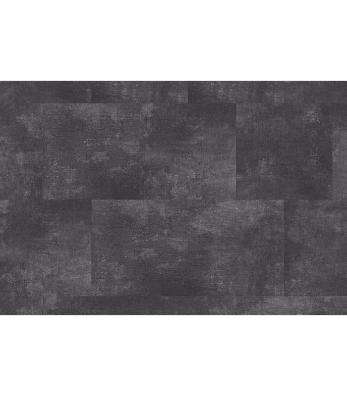 Dalle PVC sol Creation 55 à coller Fabrik Mix Dark Grey - 610 mm x 610 mm