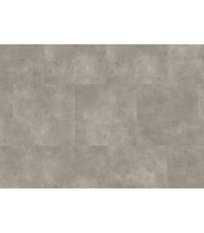 Dalle PVC sol Creation 55 à coller Bloom Uni Taupe - 610 mm x 610 mm