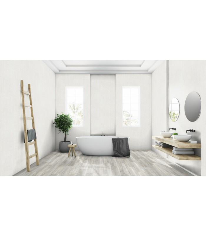 Lame PVC sol Creation 55 à coller - Stripe Oak Ice - 184 mm x 1219 mm