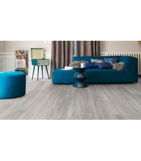 Lame PVC sol Creation 55 à coller - Swiss Oak Pearl - 184 mm x 1219 mm