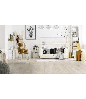 Lame PVC sol Creation 55 à coller - White Lime - 184 mm x 1219 mm