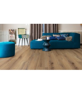 Lame PVC sol Creation 40 Rigid Accoustic Cedar Brown - 229 mm x 1492 mm