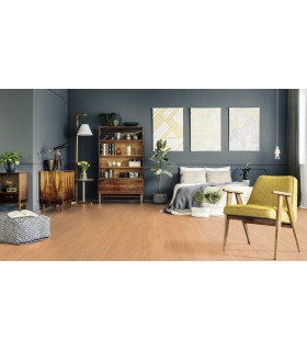 Lame PVC sol Creation 55 Rigid Acoustic - Lounge Oak Natural - 225 mm x 1524 mm