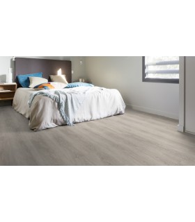 Lame PVC sol Creation 55 Rigid Acoustic - Charming Oak Grey - 177 mm x 1219 mm