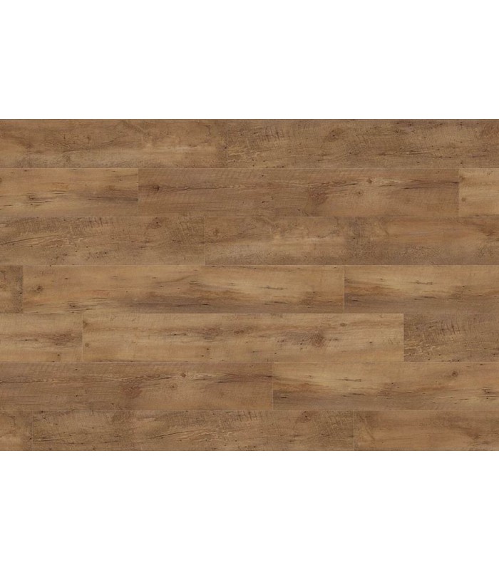 Lame PVC sol Creation 55 Rigid Acoustic - Rustic Oak - 177 mm x 1219 mm