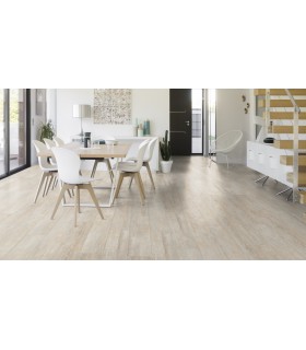 Lame PVC sol Creation 55 Rigid Acoustic - White Lime - 177 mm x 1219 mm