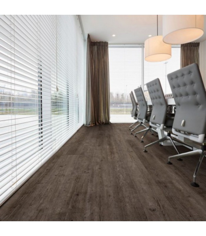 Dalles Vinyles - Auto-plombant - Modul Flex 70 - Chêne Fumé - 1219 x 178 x 5 mm