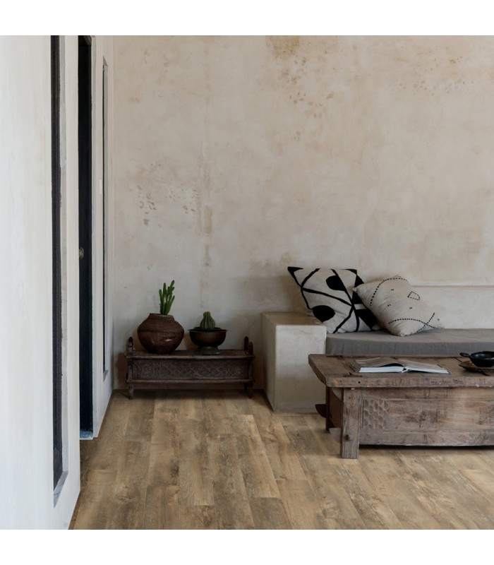 Dalles Vinyles - A coller - Moduleo Roots 55 - EIR 54852 Country oak  - 132 x 19,6 cm