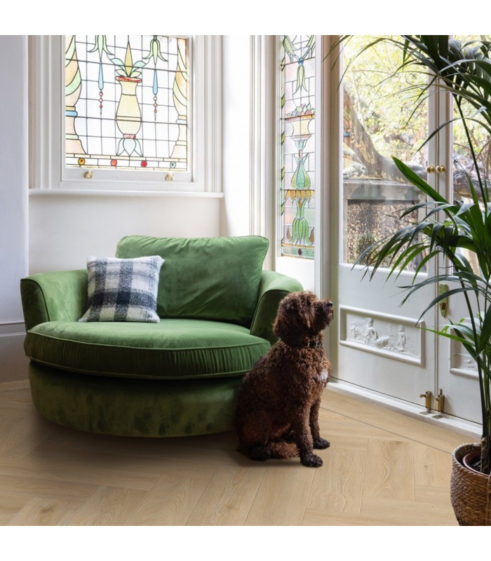 Lames Vinyles - A coller - Moduleo Roots 55 - EIR Herringbone 86339 Galtymore oak - 63,2 x 15,8 cm