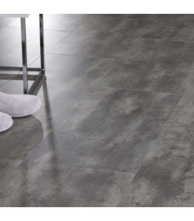 Transform Dalles Vinyles À Coller Béton Métalik - 659 x 329 x 2,5 mm