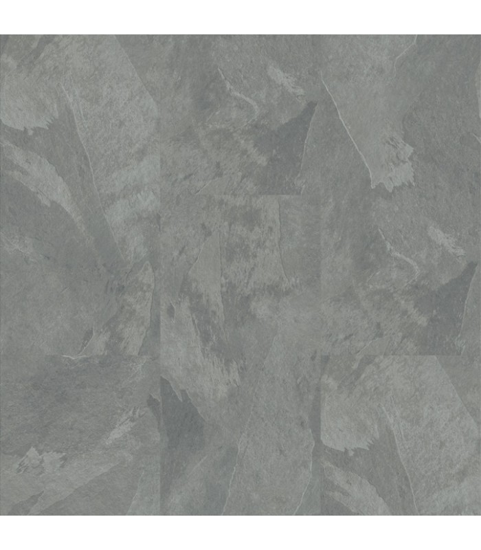 Dalle vinyle effet ardoise gris Moduleo Roots 55 Mustang Slate
