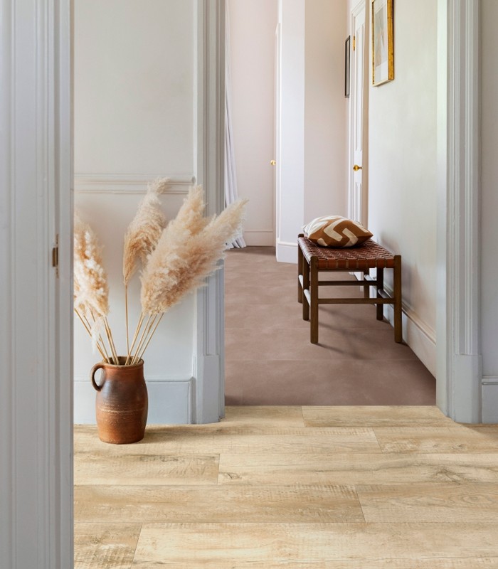 Dalles Vinyles - A coller - Moduleo Roots 55 - Country oak 54225 - 132 x 19,6 cm