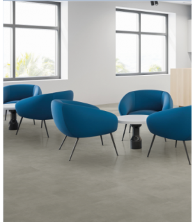 Trilogy Life - Dalles Sans PVC Rigide Clipsable - Concrete Flush 05 -  63,8 cm x 31 cm