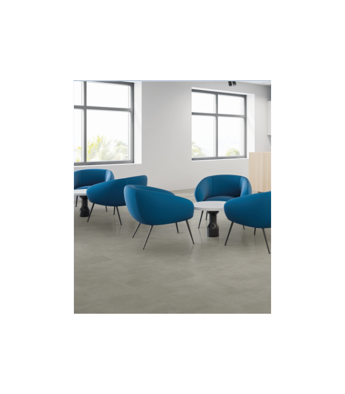 Trilogy Life - Dalles Sans PVC Rigide Clipsable - Concrete Flush 05 -  63,8 cm x 31 cm