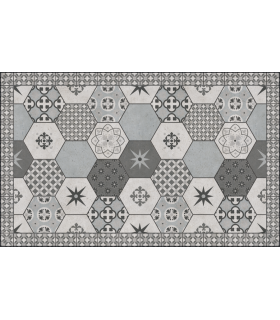 Tapis Vinyle Brutus Grey 120x170cm