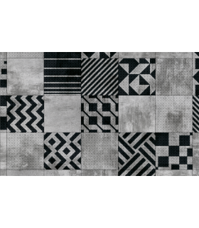 Tapis Vinyle George Geometric 75x120cm