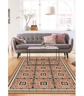 Tapis vinyle Ludwig Crimson 75x120cm