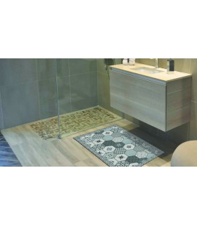Tapis Vinyle Brutus Grey 70x120cm
