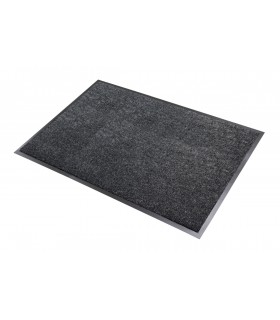 Tapis Intérieur Anti Poussière Absorbant Brazil Noir 60X80CM