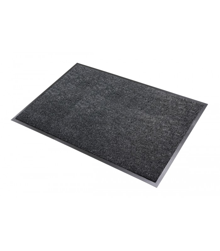 Tapis Intérieur Anti Poussière Absorbant Brazil Noir 60X80CM