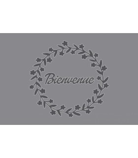 Tapis Intérieur Anti Dérapant et Absorbant Crown 40x60cm