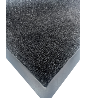 Tapis Intérieur Anti Poussière Absorbant Brazil Noir 60X80CM