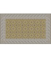 Tapis Intérieur Anti Dérapant et Absorbant Mozaic Yel 45X75cm