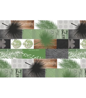 Tapis jungle patchwork 40cm x 60cm