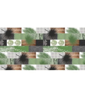 Tapis Jungle PatchWork 57cm x 115cm