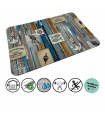Tapis multiusage marin spécial cuisine antidérapant
