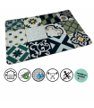 Tapis multiusage mosaïque spécial cuisine lavable