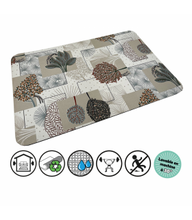 Tapis multiusage palmier spécial cuisine antidérapant