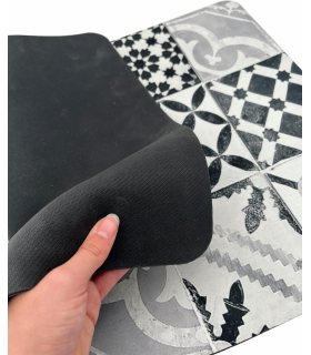 TAPIS MULTIUSAGE CARREAU CIMENT SPECIAL CUISINE