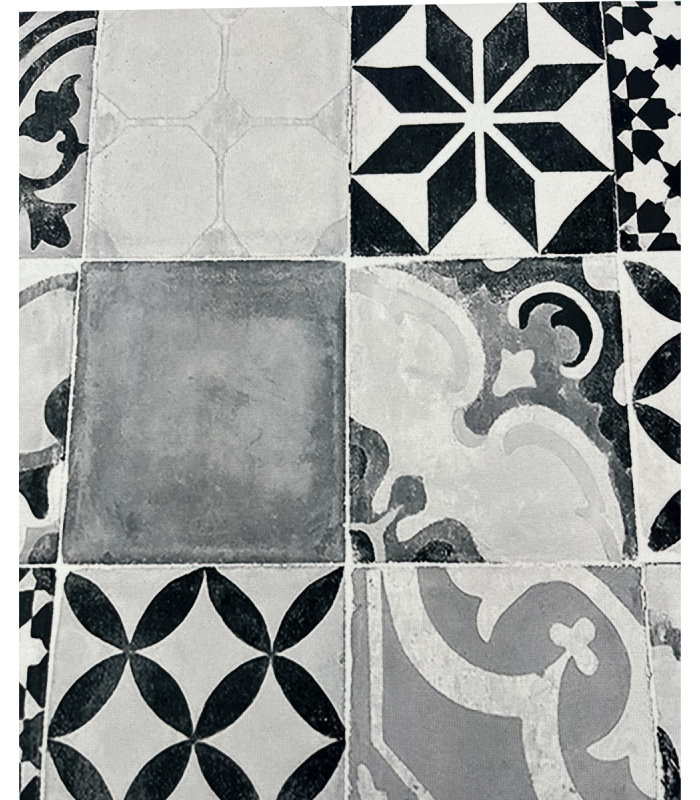 TAPIS MULTIUSAGE CARREAU CIMENT SPECIAL CUISINE