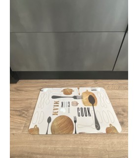Tapis multiusage Cooking spécial cuisine antidérapant