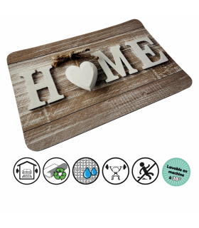 Tapis multiusage Sweet Home spécial cuisine antidérapant