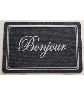 Tapis Grattant Intérieur Extérieur Lis Bonjour 40x60cm