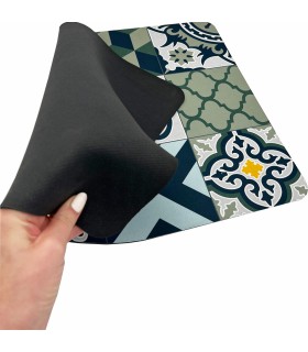 Tapis multiusage mosaïque spécial cuisine lavable