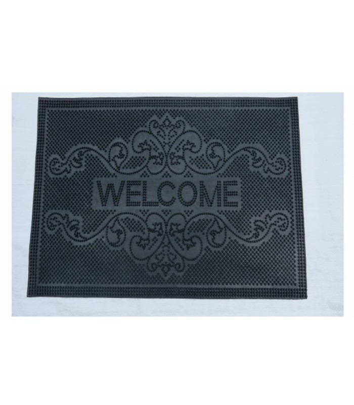 Tapis Entrée Extérieur Caoutchouc Welcome 33x53cm