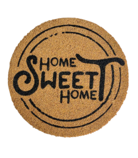 Tapis Coco Poya Envers PVC diamètre 55 cm