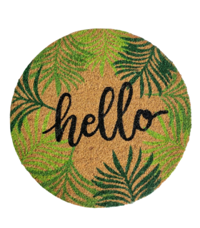 Tapis Coco Bako Envers PVC diamètre 55 cm